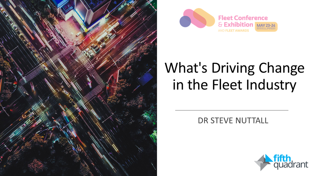 What's Driving Change in the Fleet Industry - AfMA Conference 2023 Keynote Presentation