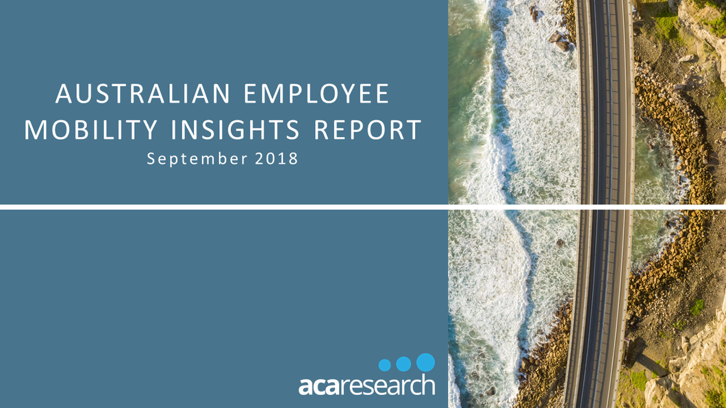 Australian Employee Mobility Insights: First Edition (2018)