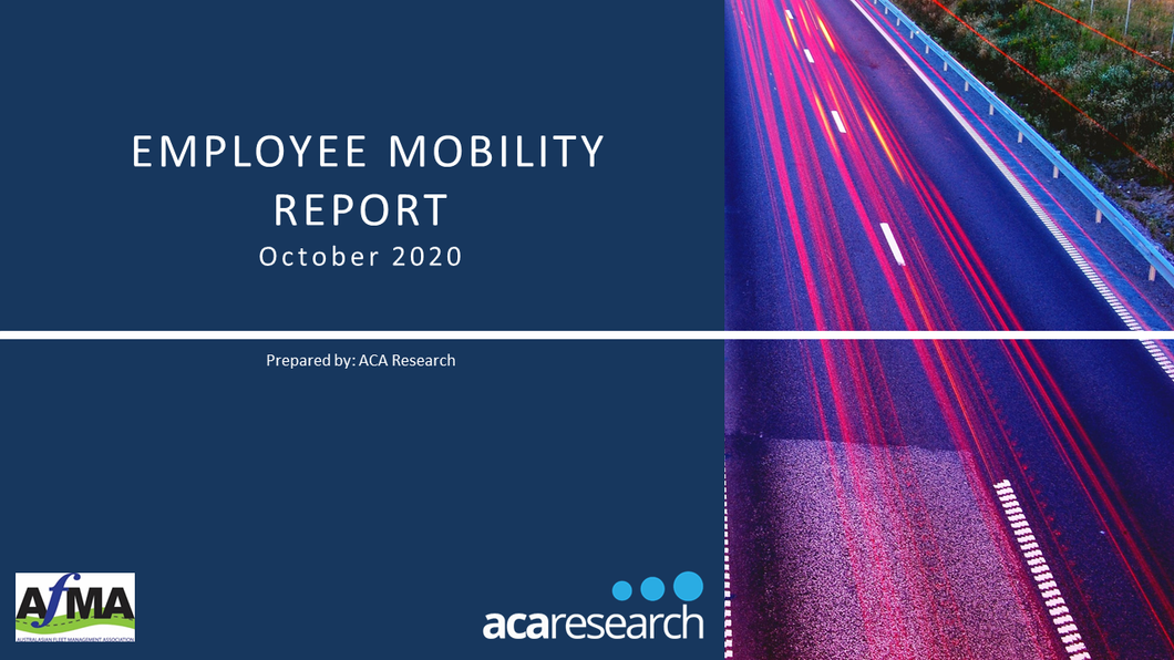Australian Employee Mobility Insights: Second Edition (2020)