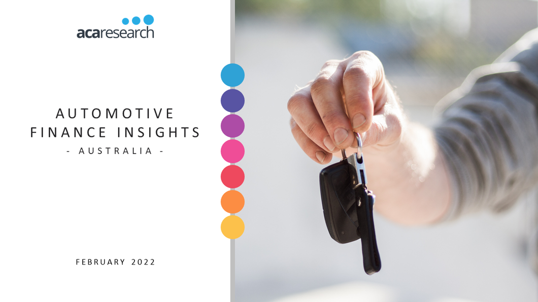 Australian Consumer Automotive Finance Insights: Sixth Edition (2022)