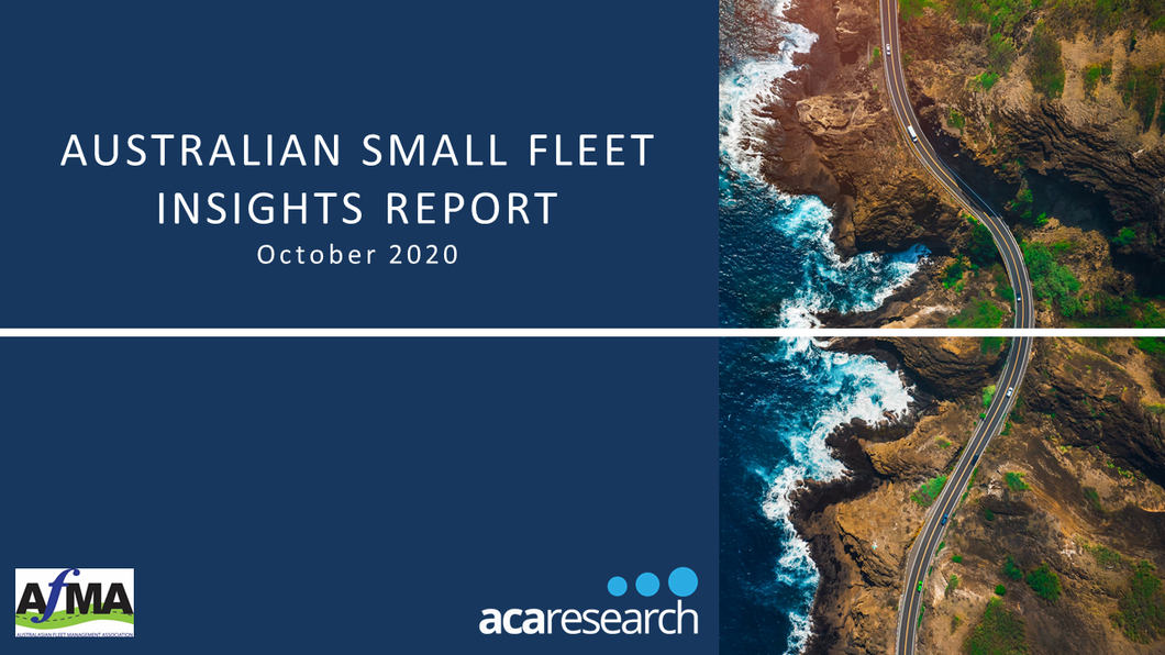 Australian Small Fleet Insights: Second Edition (2020)