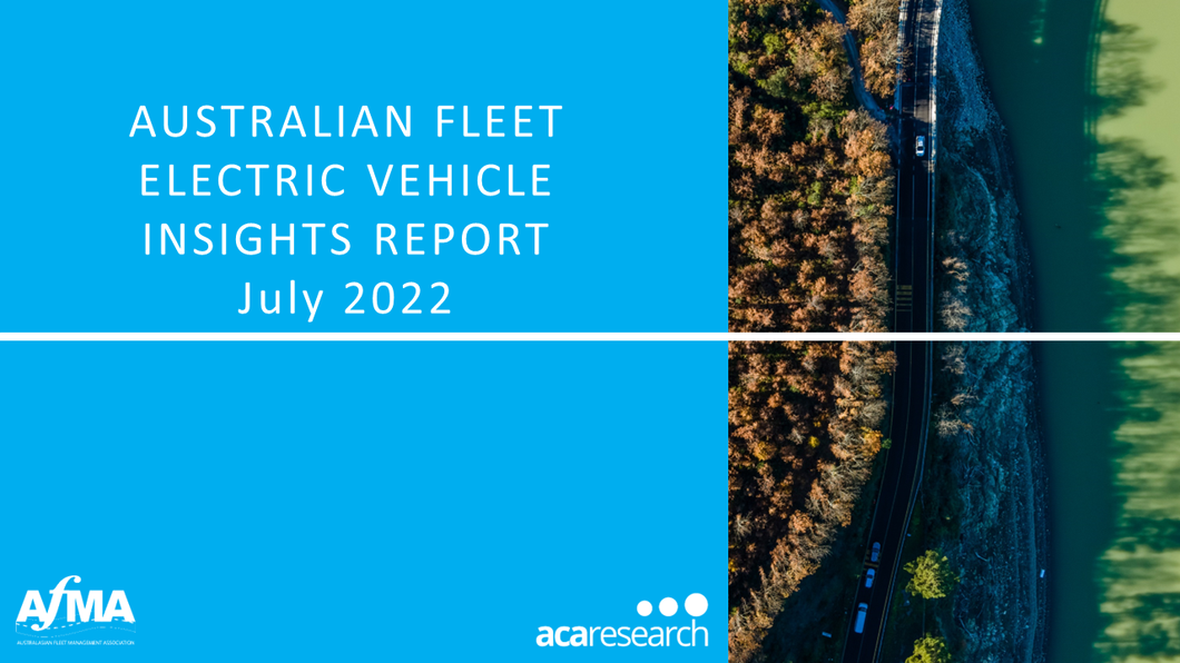 Australian Fleet EV Insights: First Edition (2022)