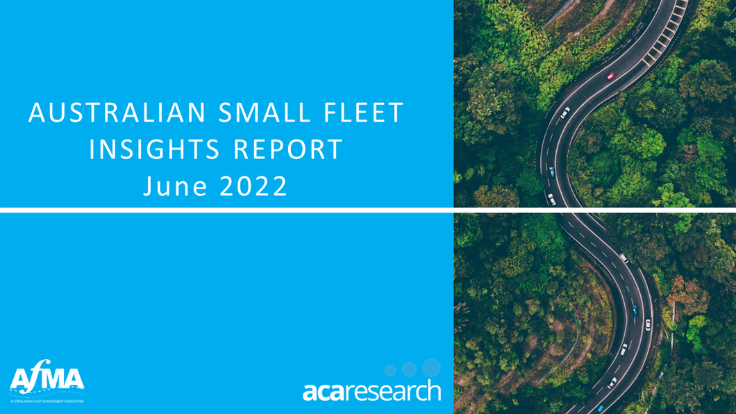 Australian Small Fleet Insights: Third Edition (2022)