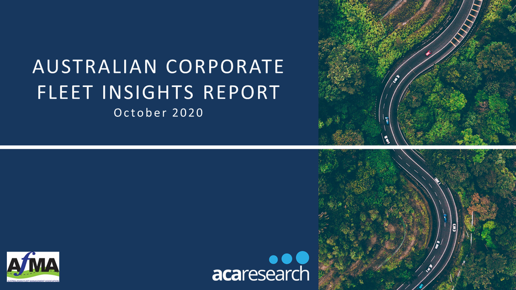 Australian Corporate Fleet Insights: Second Edition (2020)